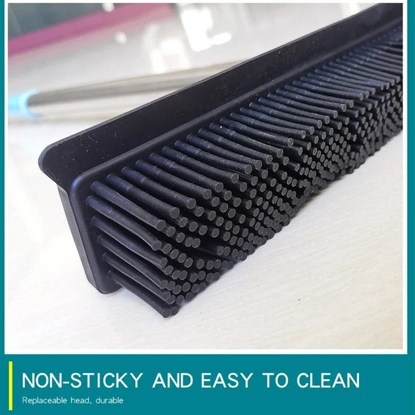 EasyGlide Rubber Groom Broom Pro